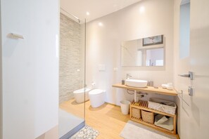 Shower, hair dryer, bidet