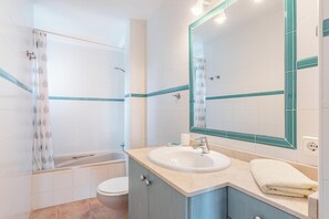 Badekar, håndklæder