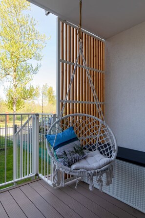 Property grounds - Comfortable Apartment | Pool, Gym and Garden (Kolobrzeg)