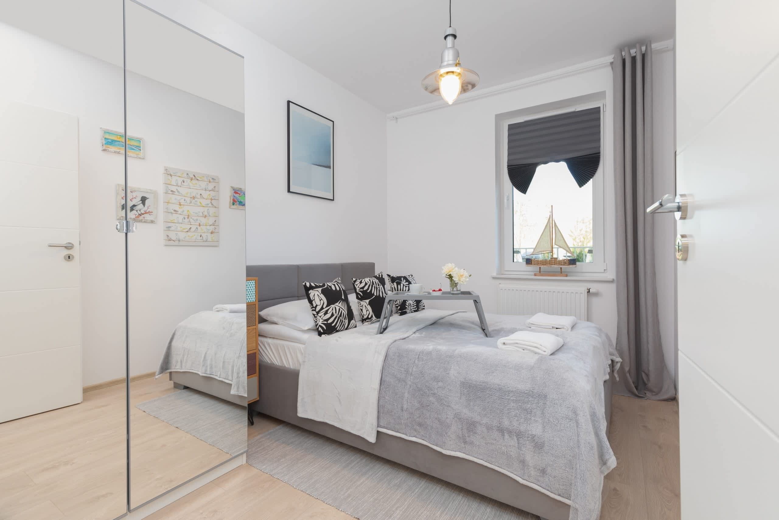 1 多间卧室、熨斗/熨衣板、WiFi、床单