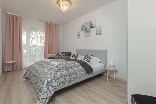 Na Wydmach B28 Międzywodzie | Charming Apartment in a Modern Development by the Beach | Balconies