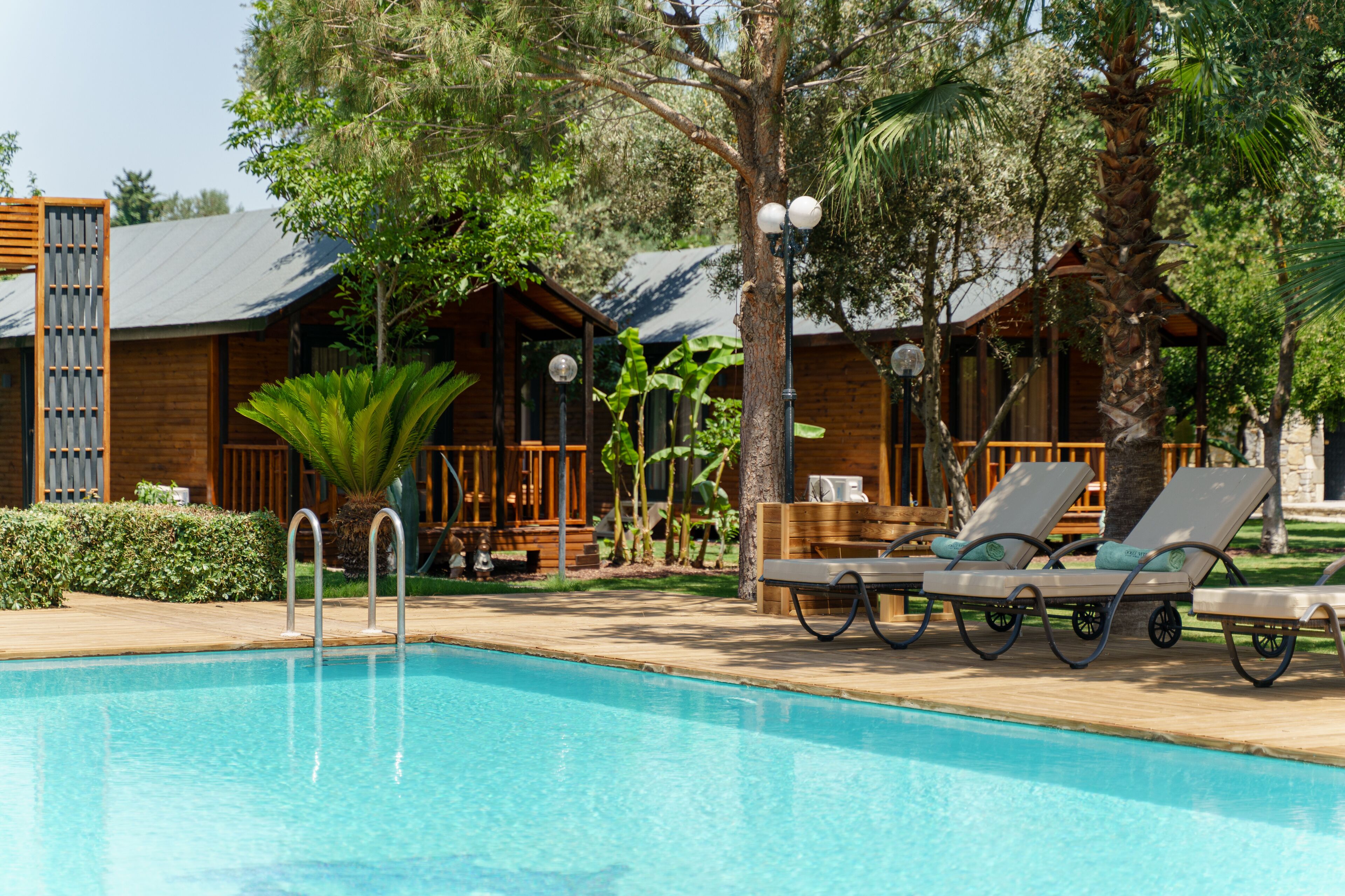 Seasonal outdoor pool