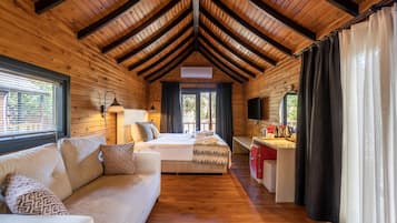 Basic Bungalow | 1 bilik tidur, peralatan tempat tidur premium, katil Tempur-Pedic