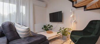 Zaciszna 13 Niechorze | Two-level Apartment Near the Beach | Balconies & Parking