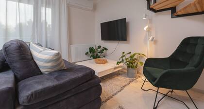 Zaciszna 13 Niechorze | Two-level Apartment Near the Beach | Balconies & Parking