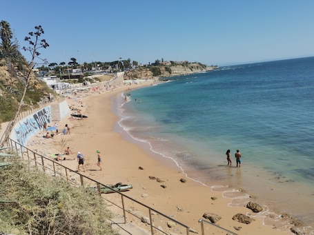 Beach nearby, white sand