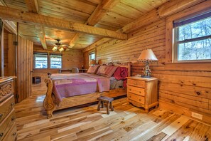 4 bedrooms, iron/ironing board, travel crib, WiFi