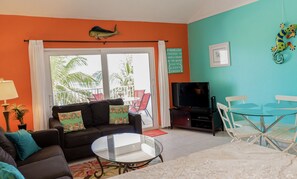 Smart TV, DVD player, livros