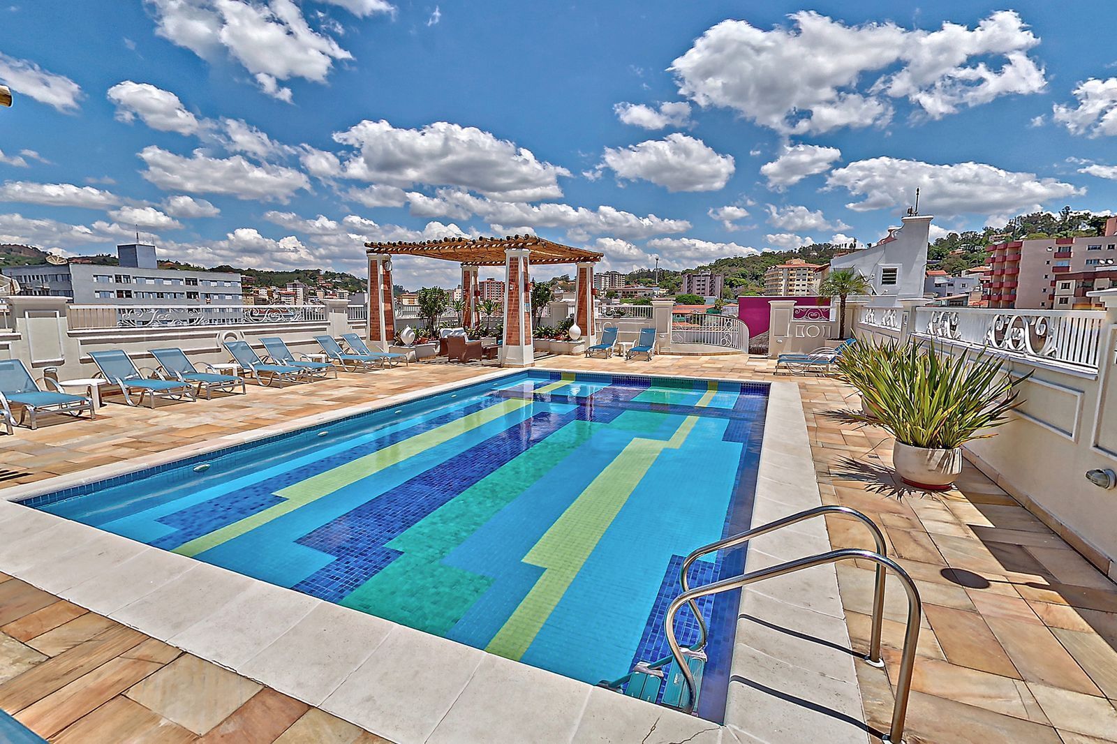 Indoor pool, outdoor pool, open 8:00 AM to 7:00 PM, sun loungers
