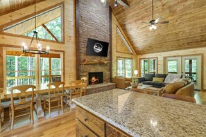 Interior - 4BR Luxe Woodland Retreat w/ Hot Tub & Fire Pit (Blue Ridge)