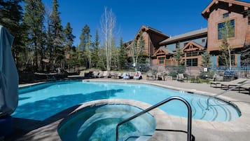 Indoor pool, a heated pool