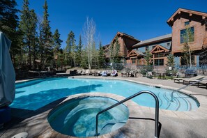 Indoor pool, a heated pool