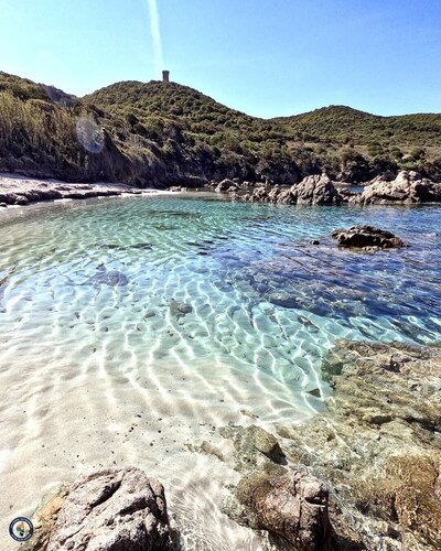 Nature maquis corse vue mer 5 kilomètres des plages