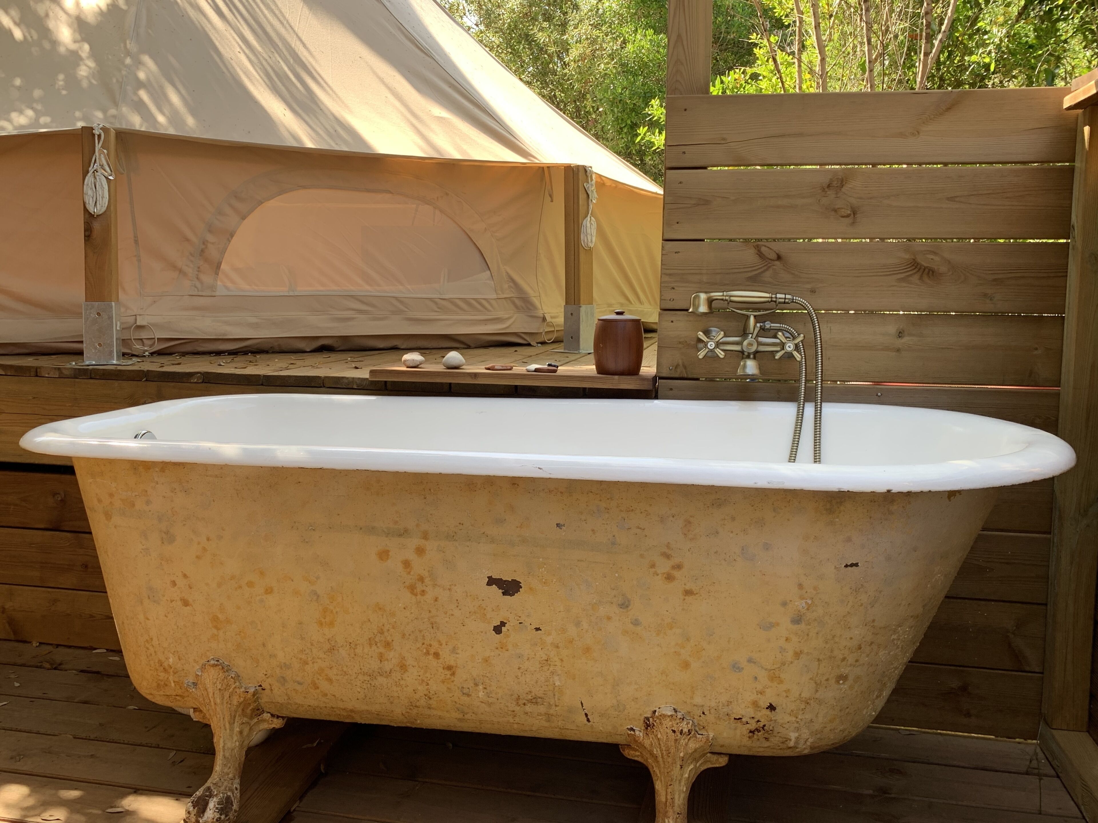 Enceinte de l’hébergement