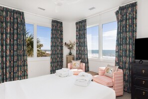 5 soverom, strykejern/-brett, internettilgang og sengetøy