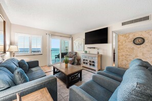 Televisión y reproductor de DVD 