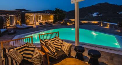 6Bedroom Villa with private pool, located in Kalafatis, Mykonos