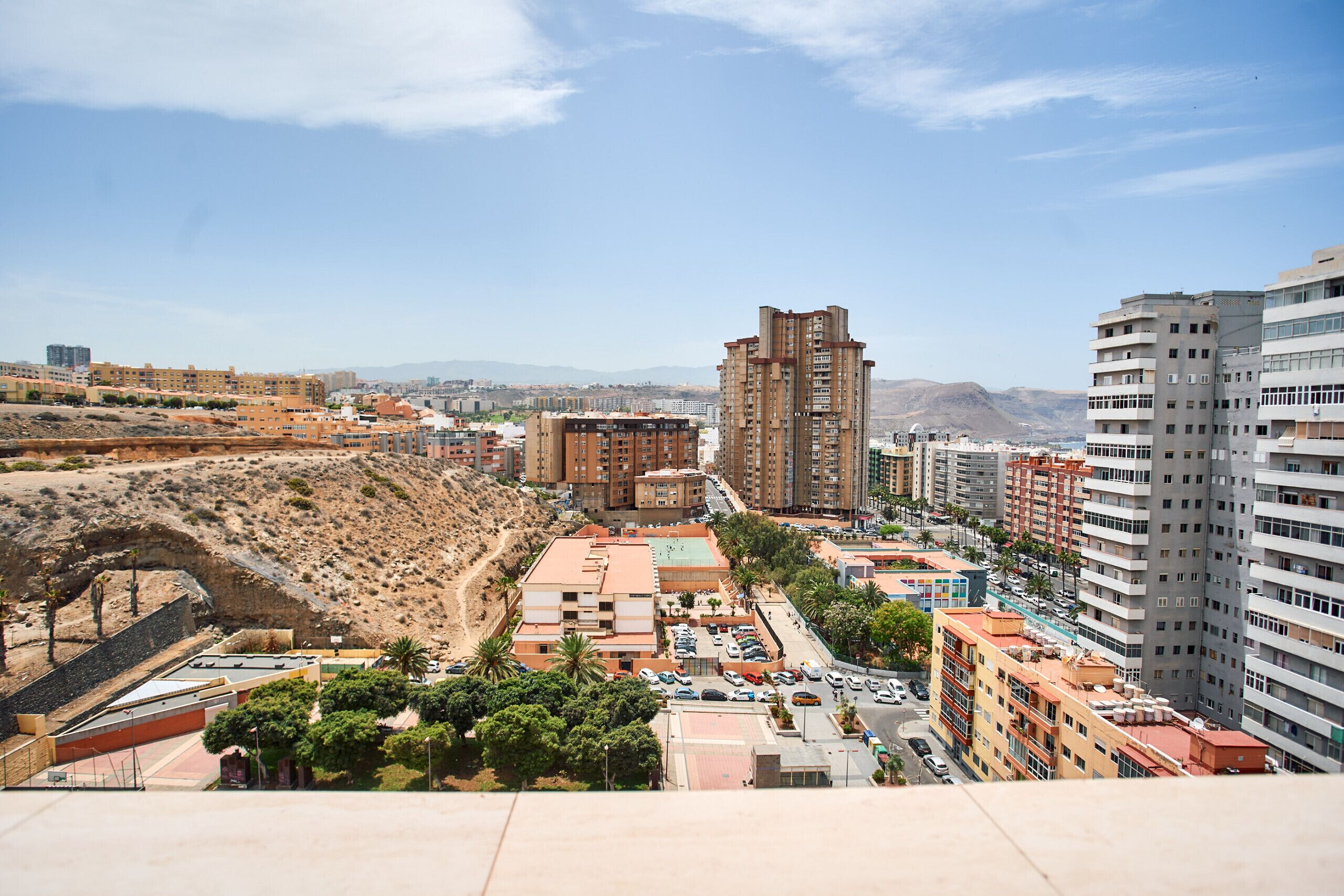 Utsikt fra overnattingsstedet