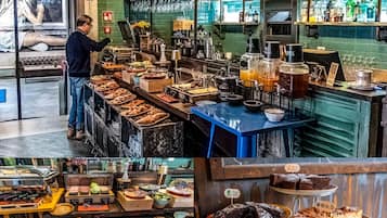Päivittäinen buffetaamiainen (15 EUR per henkilö)