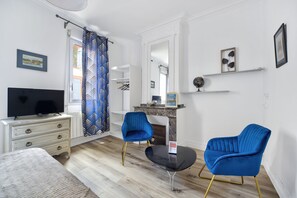 1 makuuhuone, työpöytä, silitysrauta/-lauta, ilmainen Wi-Fi