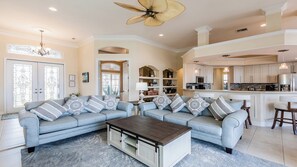 Televisión y impresora 