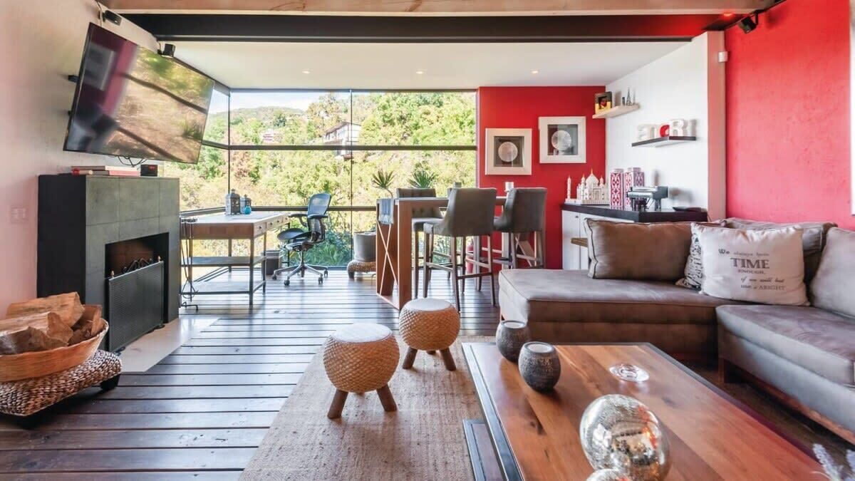 Casa Azul. Lakeview Terrace Retreat In Avándaro - Valle de Bravo