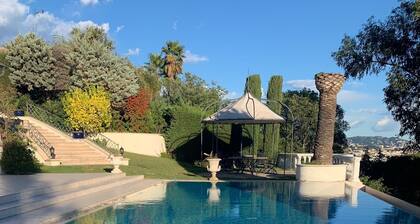 VILLA 5CBRES SPLENDID SEA VIEW WITH SWIMMING POOL MANDELIEU