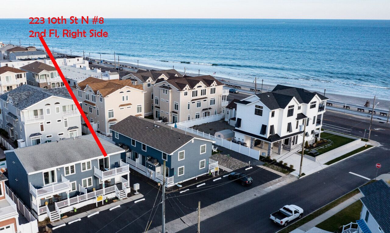 223 10th Street N, Unit 8 · Brigantine  Beach Block ★Parking ★ Deck ★