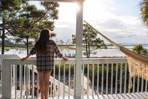 Property grounds - Bay Front w Dock! Hot Tub, Beach across the street (Port St Joe)