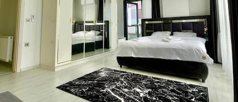 2 camere, biancheria in cotone egiziano