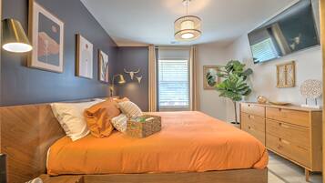 3 dormitorios, tabla de planchar con plancha, cuna de viaje y wifi