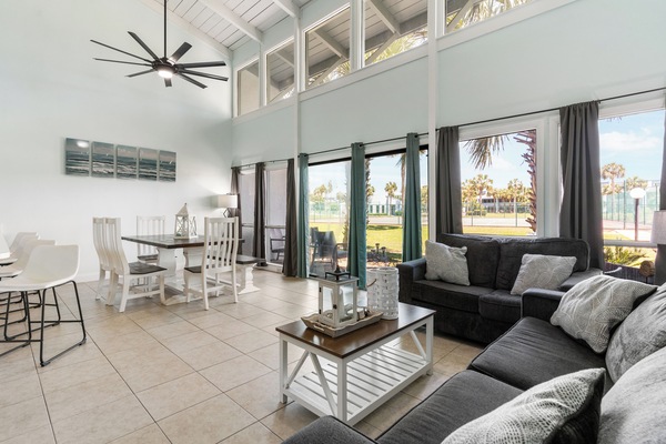 Área de sala de estar