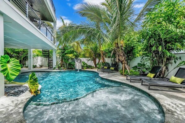 Außenpool, beheizter Pool