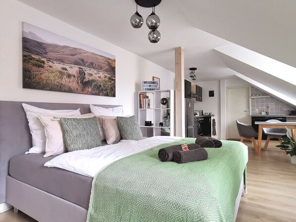 1 habitación, wifi gratis y ropa de cama 