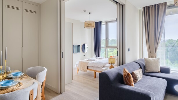 Leilighet – deluxe | Oppholdsområde