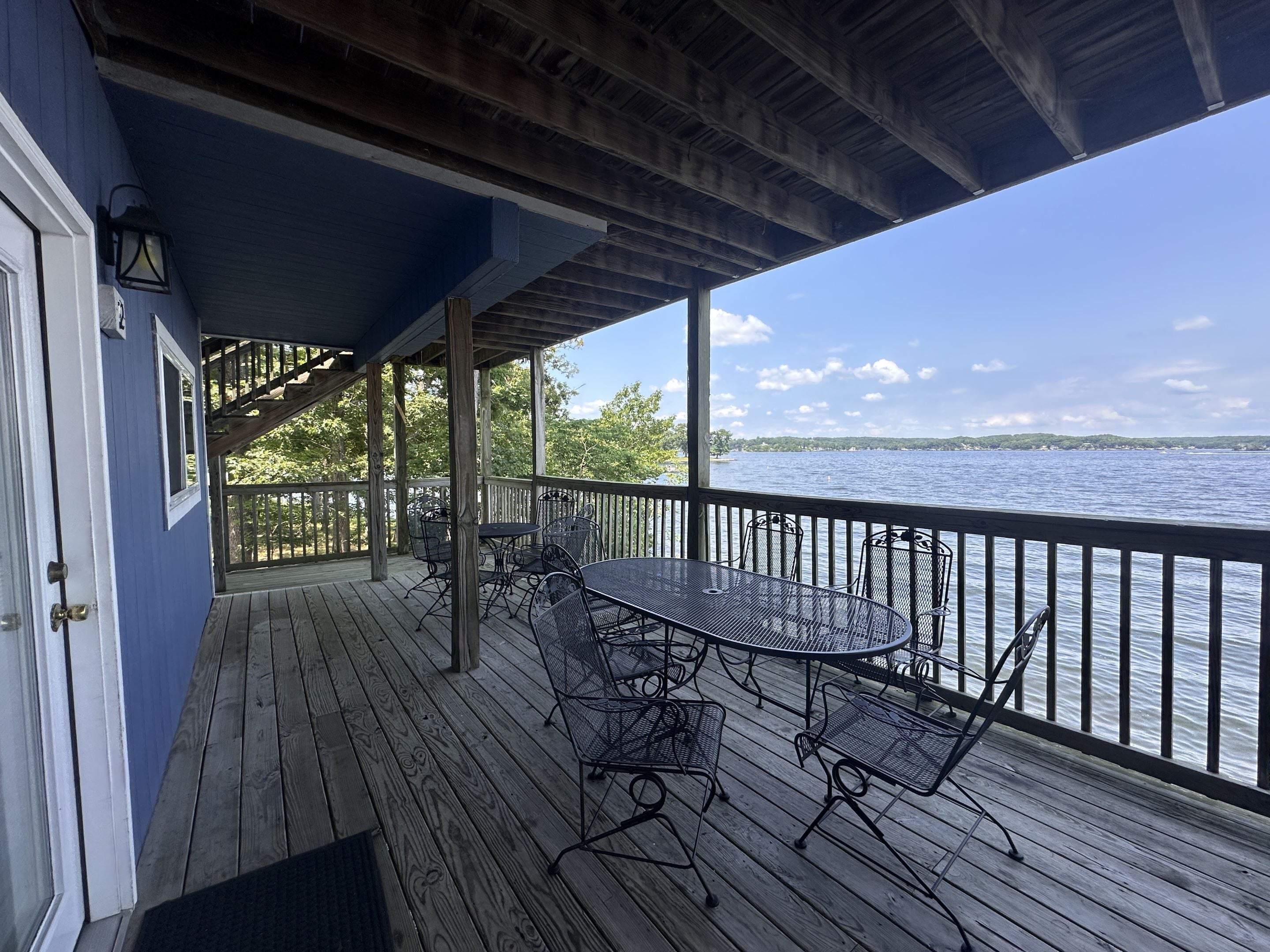 Appartamento Deluxe, 3 camere da letto, vista lago | Balcone