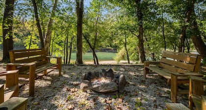 Rustic River Retreat- located right on the Whitewater River!