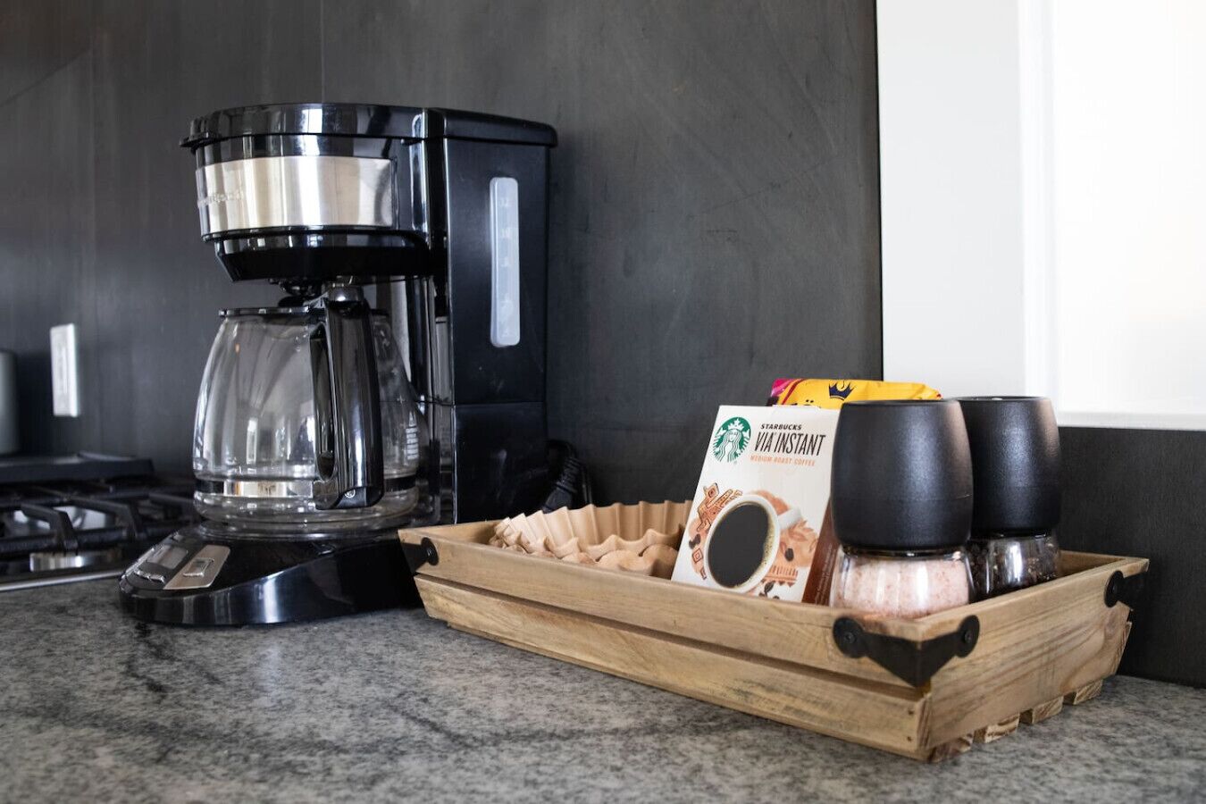 Kaffe og/eller kaffemaskin