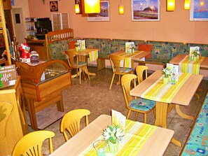 Daily buffet breakfast (EUR 12 per person)