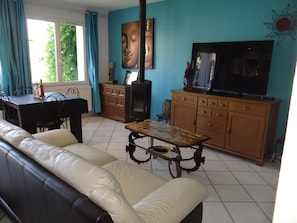 Living area - Semi-detached house (Biarritz)
