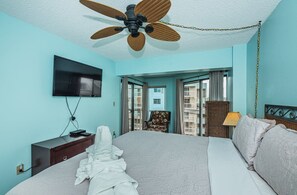 2 chambres, fer et planche à repasser, accès au Wi-Fi (inclus)