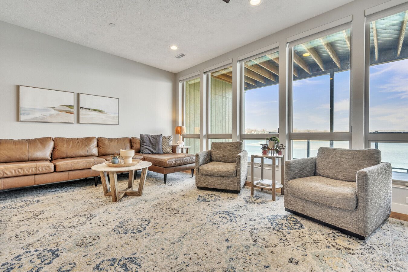 TV connectée, cheminée