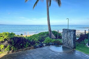 Beach nearby, beach towels