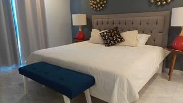 2 bedrooms, desk, iron/ironing board, free WiFi