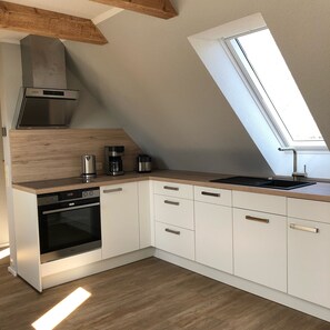 Kühlschrank, Herdplatte, Geschirrspüler