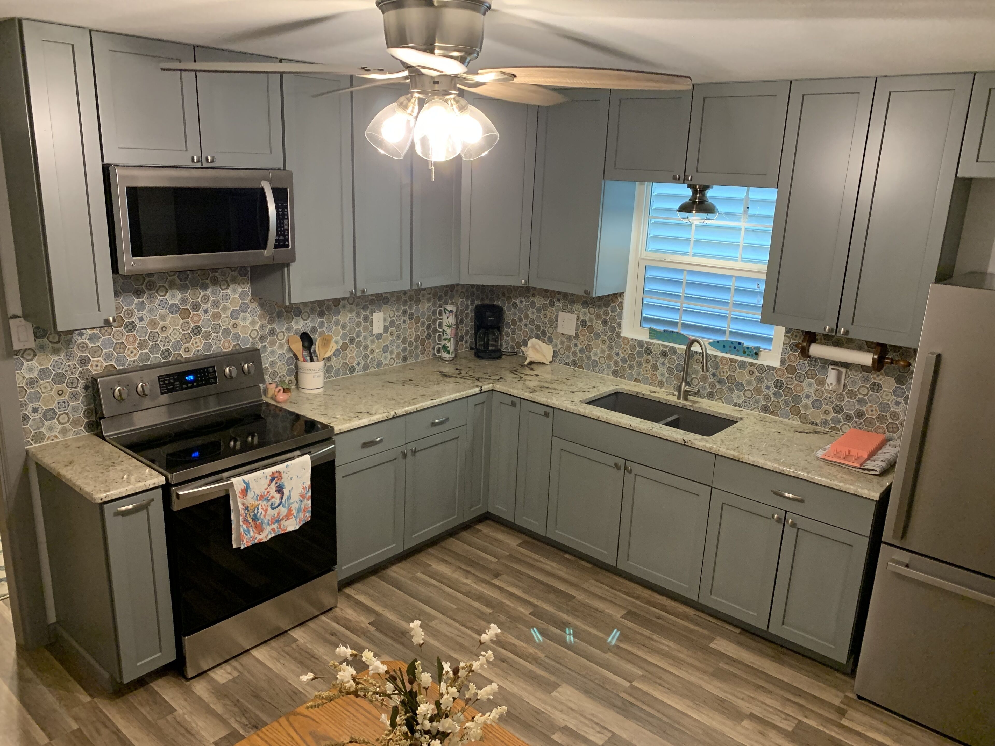 Microwave, oven, stovetop