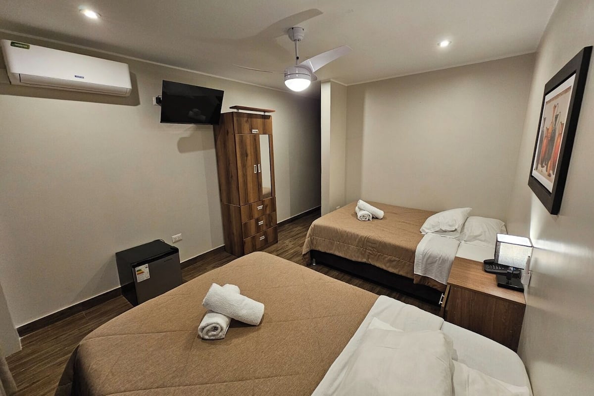 Wifi gratis y ropa de cama 