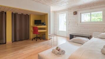 4 habitaciones, wifi y ropa de cama