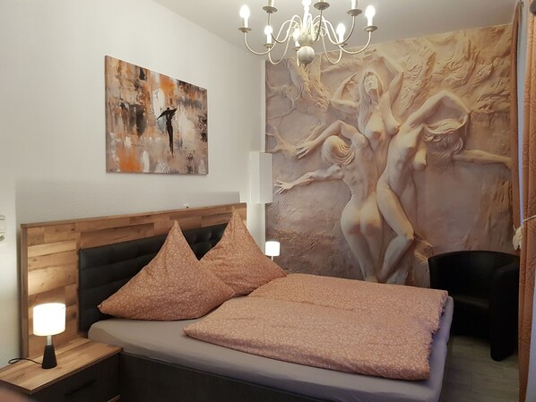 1 Schlafzimmer, Schreibtisch, kostenloses WLAN, Bettwäsche