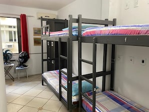 Basic Shared Dormitory, Mixed Dorm, Non Smoking | Wi-fi percuma, cadar katil